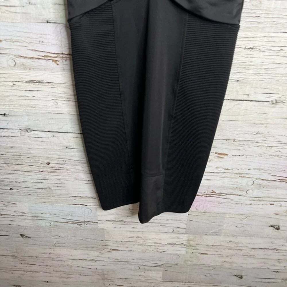 Supertrash black dress size small zip up sheath - Picture 2 of 8